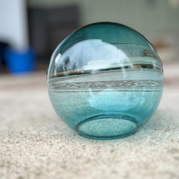 NEW Replacement Blue-Coloured Glass Shade - Picture 2 of 7